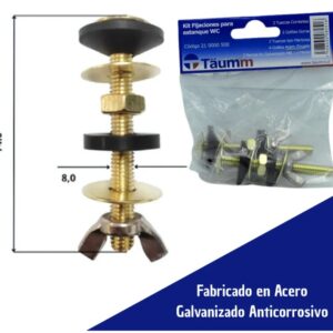Kit fijaciones para Estanque Tipo Caupolicán