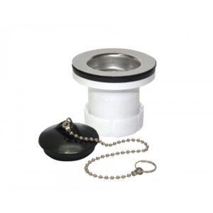 Desagüe 1.1/2 con Tapón y Rejilla Inoxidable Receptáculo Hoffens