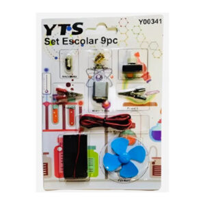 Set Escolar Circuito Eléctrico 9 Piezas YTS