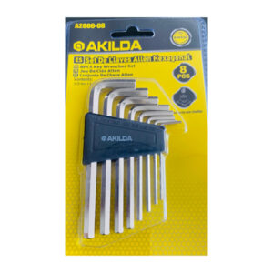 Juego de 11 Llaves Allen Fijas 36mm Cromadas
