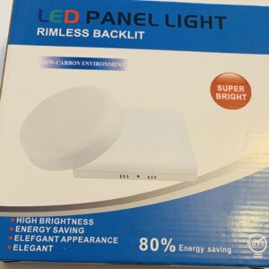 Foco Panel Led Sobreponer Cuadrado 36w Luz Fría