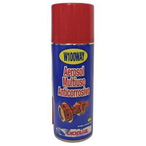 Aceite Lubricante Anticorrosivo Spray Multiuso W100 220 ML Dideval