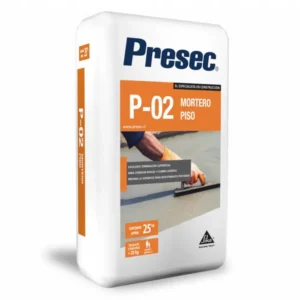Mortero Piso P-02 Presec 25 kg